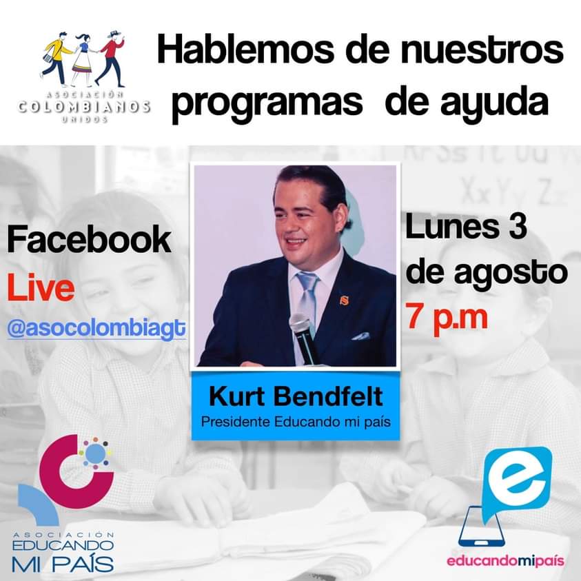 Hablemos de nuestros programas de ayuda –  Evento Live