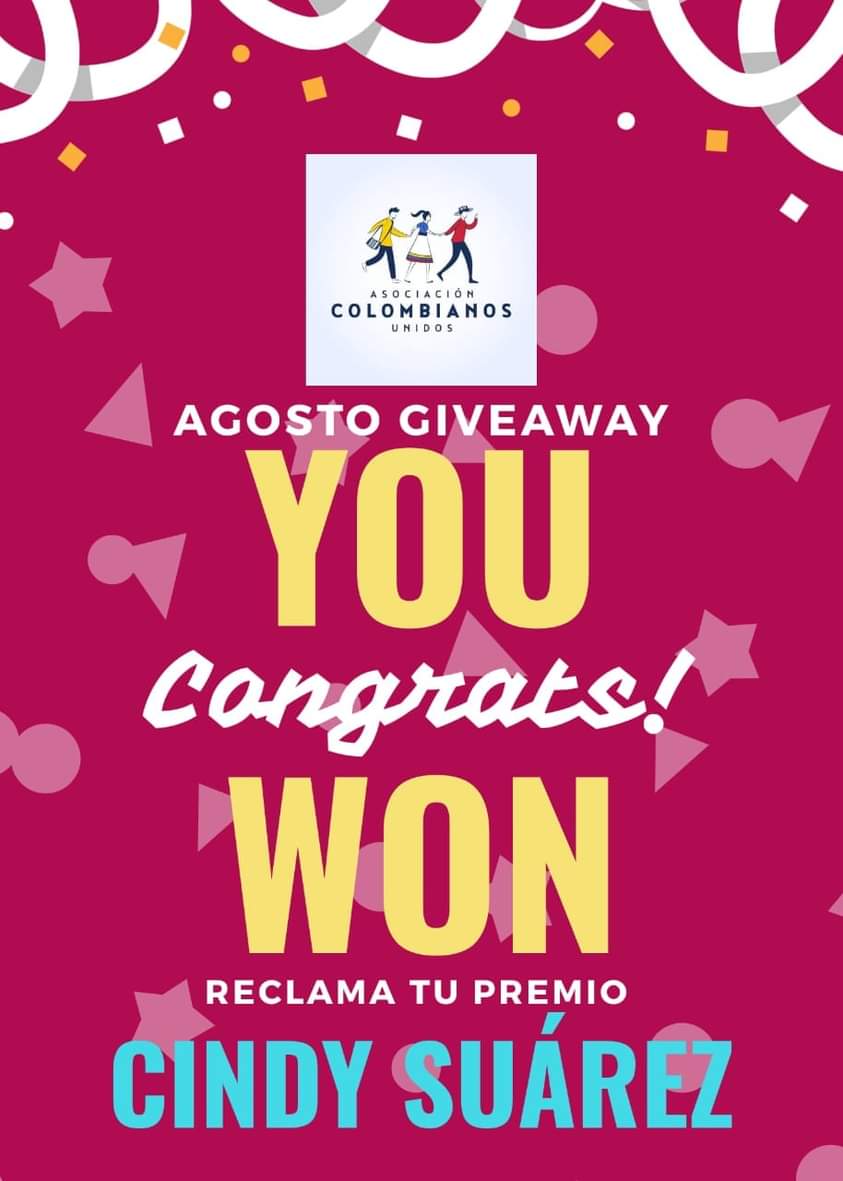 Ganador Giveaway Agosto