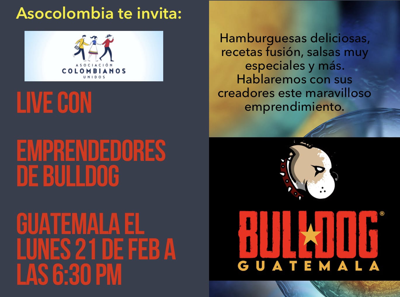 LIVE CON EMPRENDEDORES DE BULLDOG